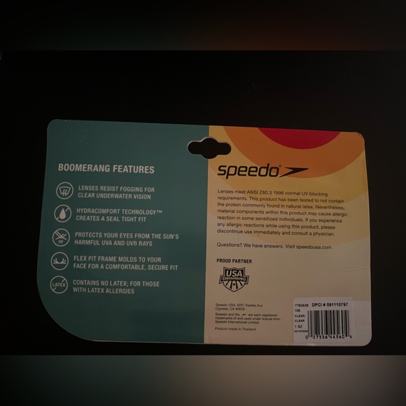 Speedo Adult Goggles - Picture 2 of 2